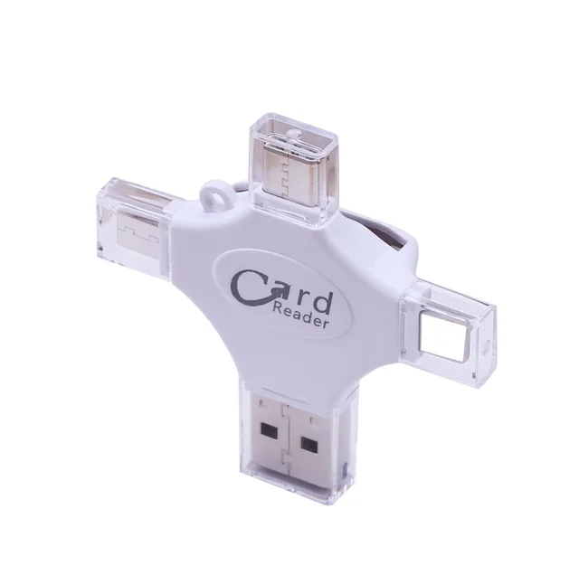 Cheap All in 1 SD TF Card Reader Type C & Micro USB & USB & iOS OTG Memory Adapter For iPhone X 6 7 8 IPAD Android Phone Computer PC Cheap All in 1 SD TF Card Reader Type C & Micro USB & USB & iOS OTG Memory Adapter For iPhone X 6 7 8 IPAD Android Phone Computer PC