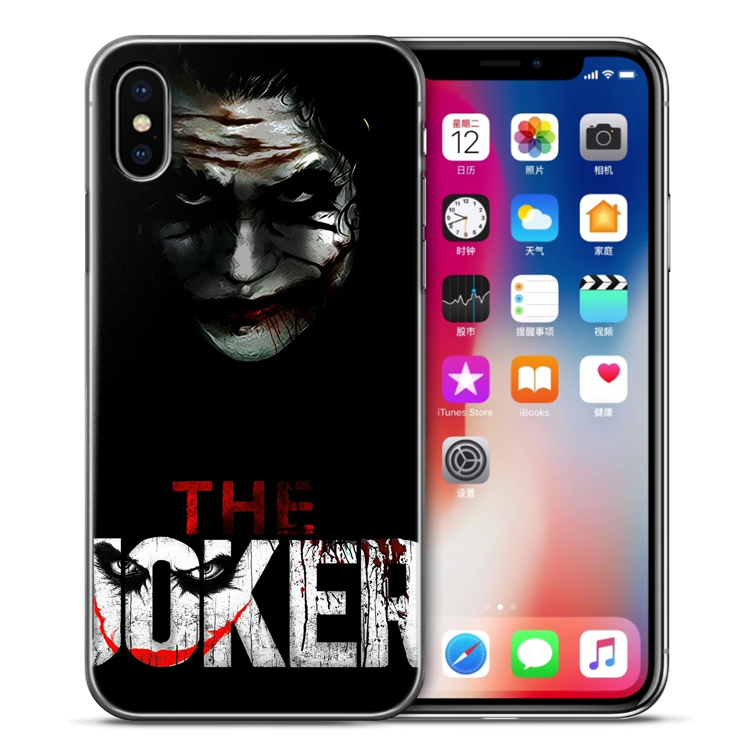 Venom Joker чехол s для iPhone 5 S SE X чехол для телефона Мягкий ТПУ силиконовый чехол для iPhone 6S 6 7 8 Plus XS Max XR чехол матовый Fundas