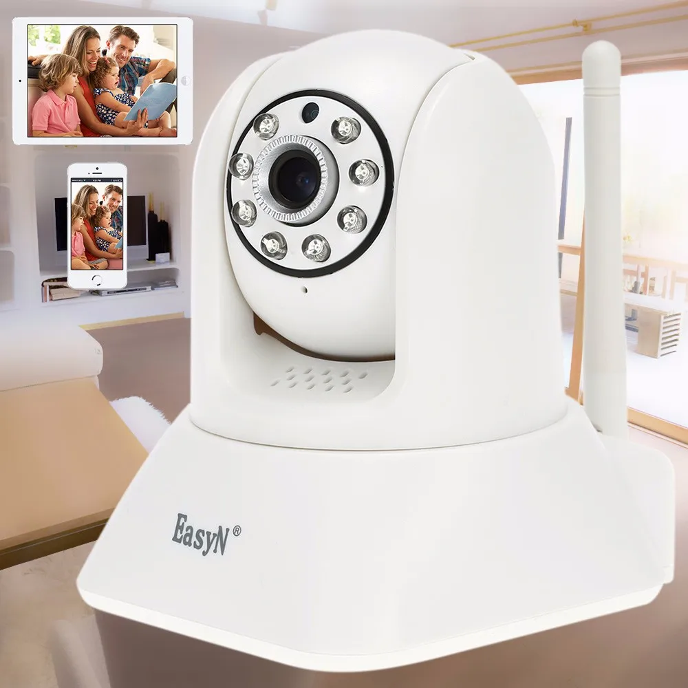 EasyN Беспроводная 2.0MP IP камера Wifi 1080P P2P ONVIF CCTV камера безопасности H.264 P/T IR-Cut ночное видение Обнаружение движения IP Cam