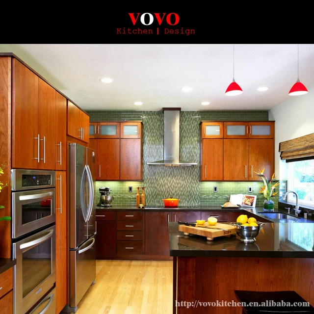 U Shape Solid Birch Wood Kitchen Cabinet Furniture In U Shape Solid Birch Wood Kitchen Cabinet Furniture