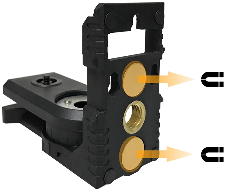 Кронштейн лазерного уровня 1/"-5/8" супер сильный магнит притягивает l-кронштейн Выравнивающая поддержка для универсальных lazer leves