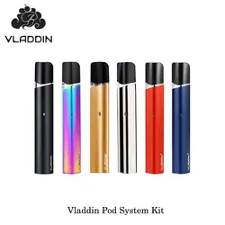 20 шт./лот электронные сигареты Vladdin Системы комплект Vape 1,5 мл Pod Системы 12 W 350 mah картридж с испарителем VS JUSTFOG MINIFIT C601