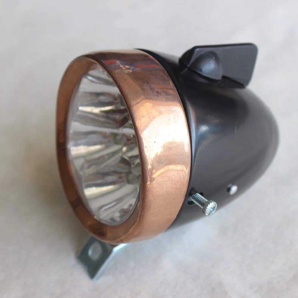 

Bicycle Accessory Retro Vintage Front Light bicycle 7 LED Bike Front Lamp