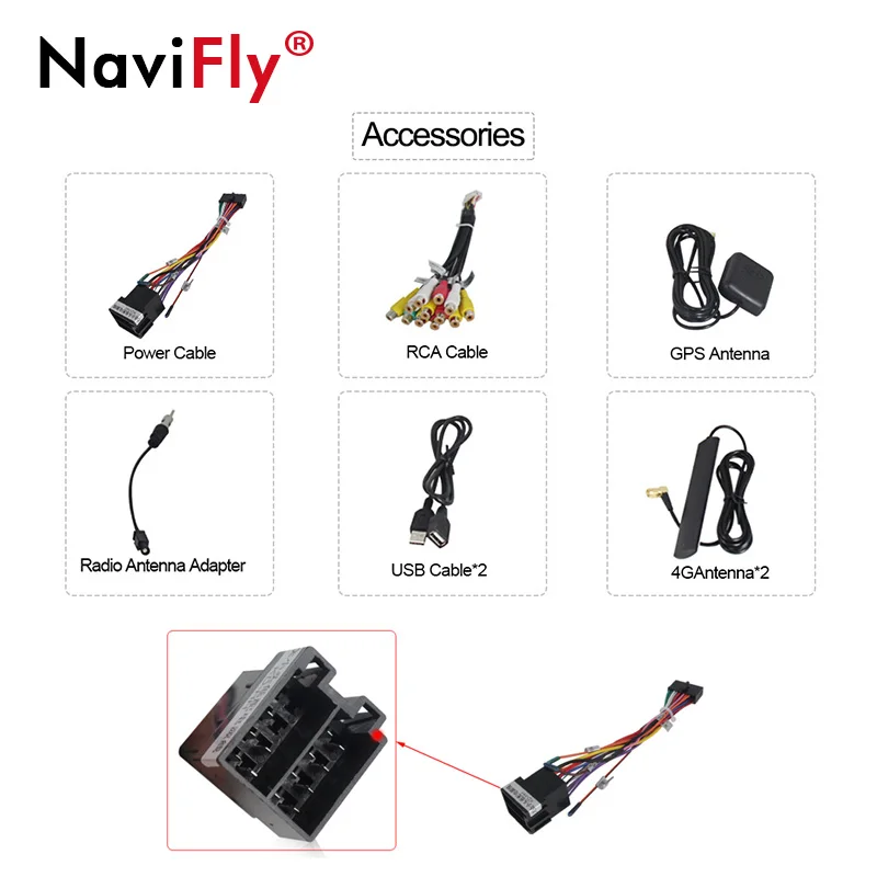 Top NaviFly 7" Android 7.1 Car DVD player gps navigation for VW/Volkswagen/PASSAT/B5/MK5/GOLF/POLO/TRANSPORTER 2G RAM 2din 4G LTE 4