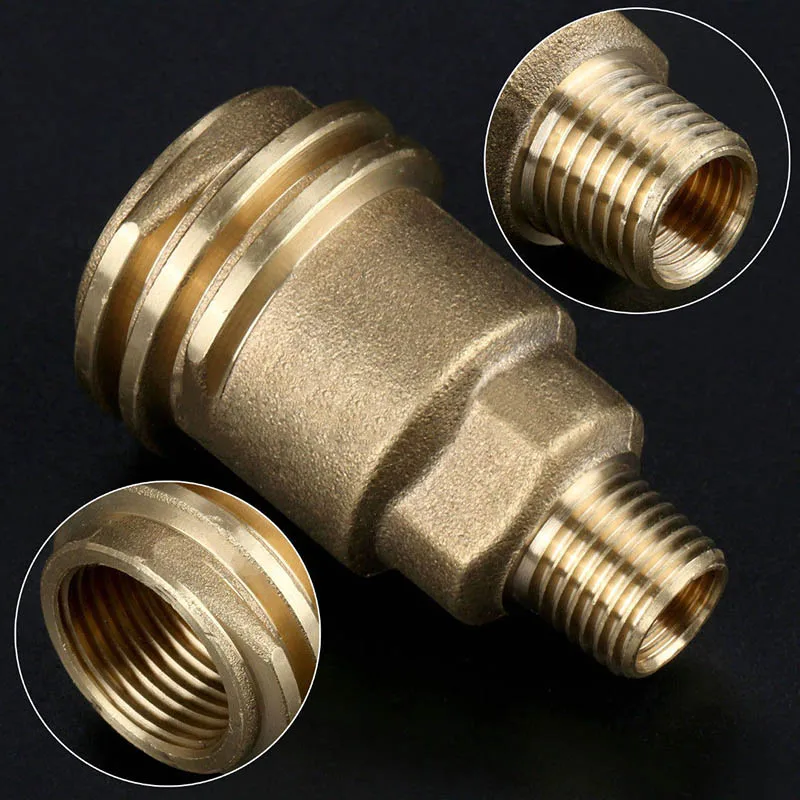 QCC1 to 1/4 Inch Male Pipe Thread Adapter Propane Gas Fitting Connector Dropshipping | Обустройство дома