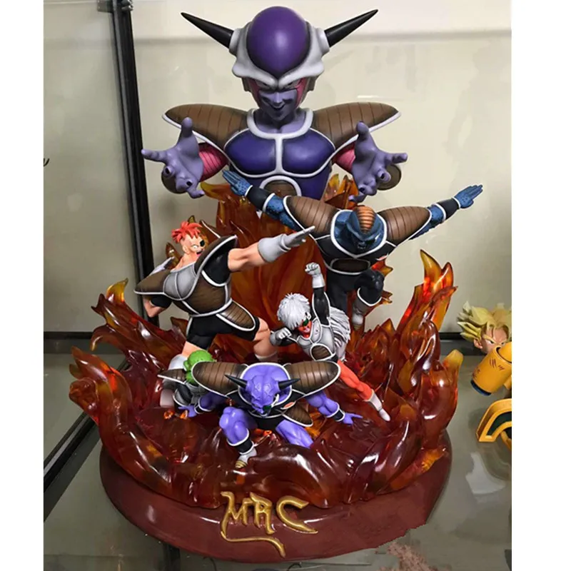 Аниме Dragon Ball Z Вселенная босс Frieza Ginyu спецназ смолы статуя украшения фигурку Коллекция модель игрушки X923