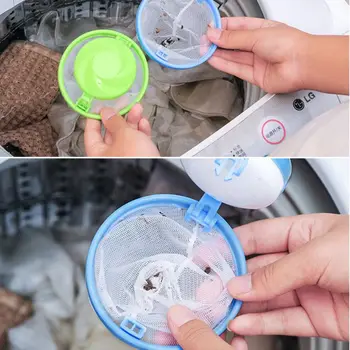 

Flower Shape Mesh Filter Bag Laundry Ball Floating Style Washing Machine Filtration Hair Removal Device House Cleaning Tools