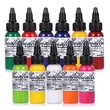 Новейший 11 цветов 30 мл полуперманентный макияж натуральный завод Татуировка пигмент крашение Professional Татуировка чернила боди-арт пигмент