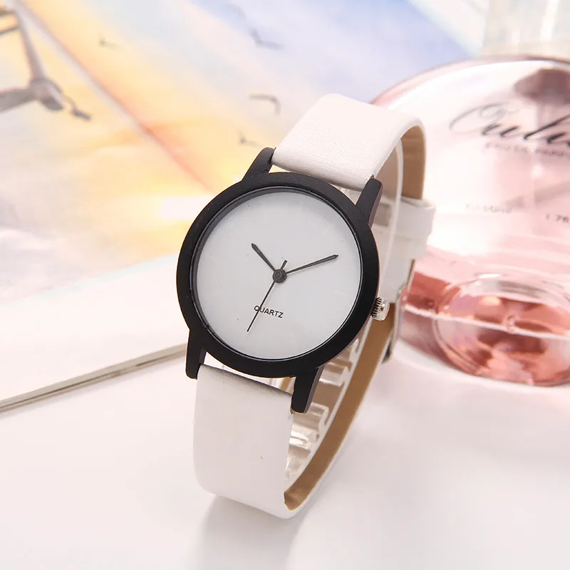 

Quartz Women Watches Minimalist dial Denim Simple Leather Strap Men's Casual Analog Elegant WristWatch Relogio Feminino Watch
