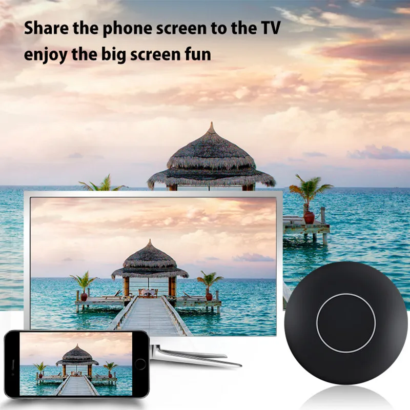 1080 P высокой четкости ТВ палка Q1 зеркальное отображение ключа av-концентратор Выход Wi-Fi Дисплей приемник DLNA Airplay Chromecast для Android iOS