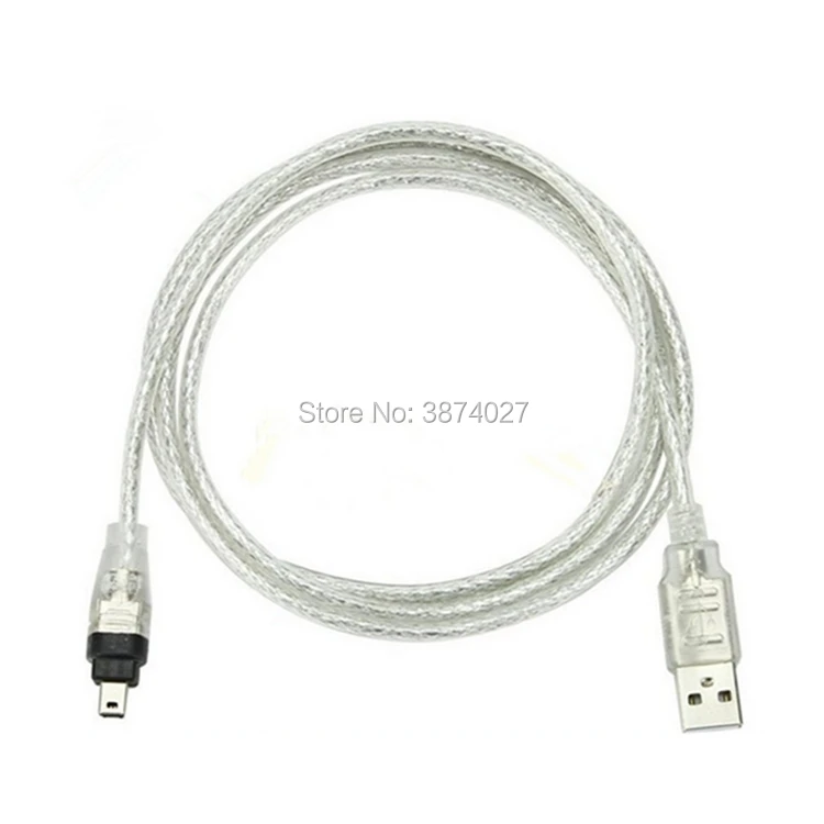 USB 수-파이어 와이어 IEEE 1394 수 iLink 어댑터 코드, 파이어 와이어 1394 케이블, DCR-TRV75E DV 카메라 케이블, 150cm, 4 핀