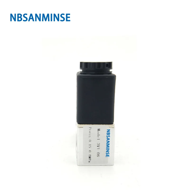 Электромагнитный клапан Air 3 Way 2 polision M5 G 1/8 AirTAC в 1 M5/06 нормально закрытый