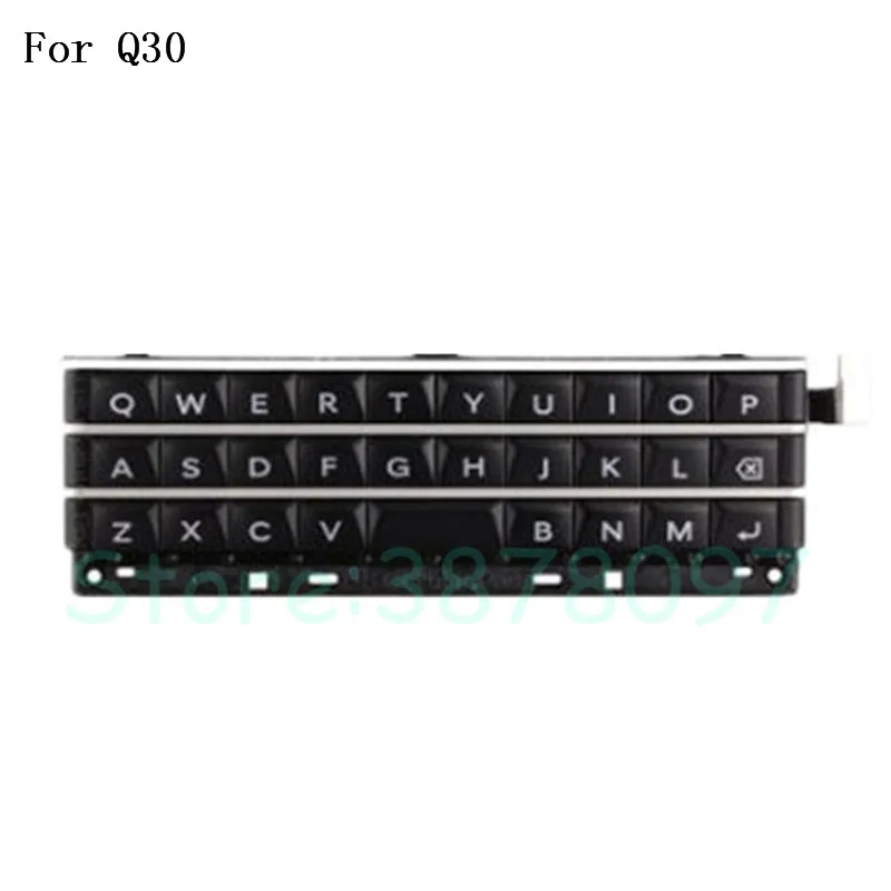 

Original Keypad For BlackBerry Passport Q30 Keyboard Button With Flex Cable Replacement Black / White