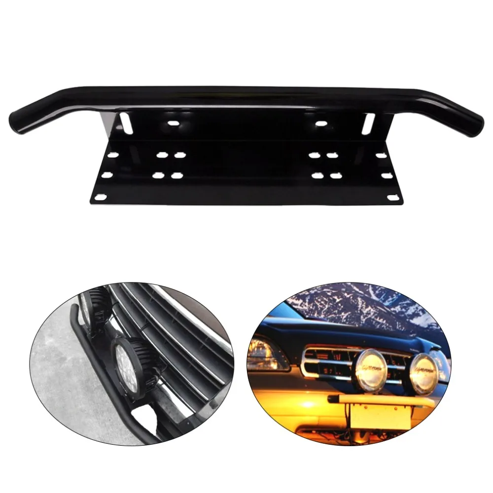 Easy Installation License Number Plate Frame Holder Light Bar Mount