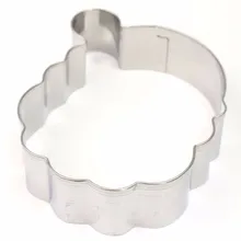 3D DIY Christmas Santa Claus Cookie Cutter Stainless Steel Baking Mold Fondant Cake Pastry Biscuit Decorating Mould Tools