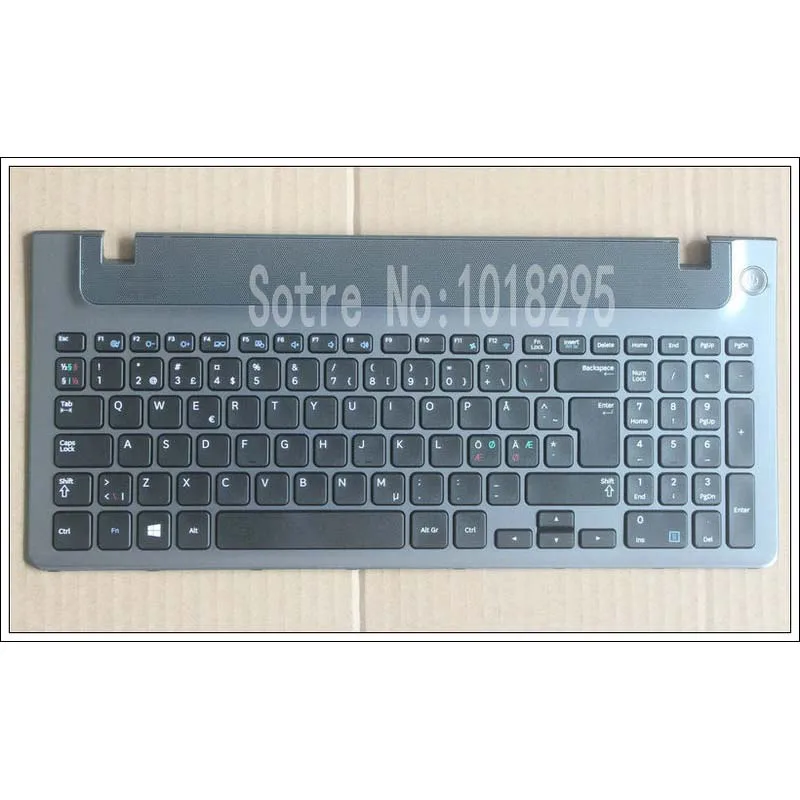 Новинка! NE Клавиатура ноутбука для samsung 355V5C 350V5C 355 V5X Nordic раскладка клавиатуры с рамкой
