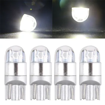 

Low Consumption High Bright Ultra Long Lifespan 4Pcs T10 W5W 168 2 LED Car interior Reading Light 12V DC Auto White Lamp