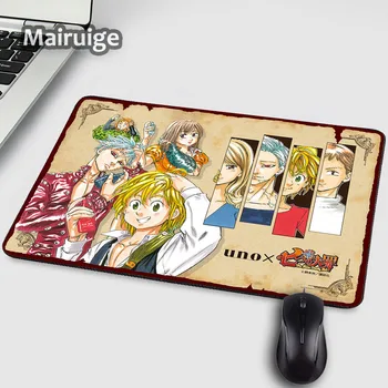 

Mairuige Small Size Anime Mousepad The Seven Deadly Sins Meliodas and Cut Girl Liones Mouse Mat To Decorate Desktop for mat