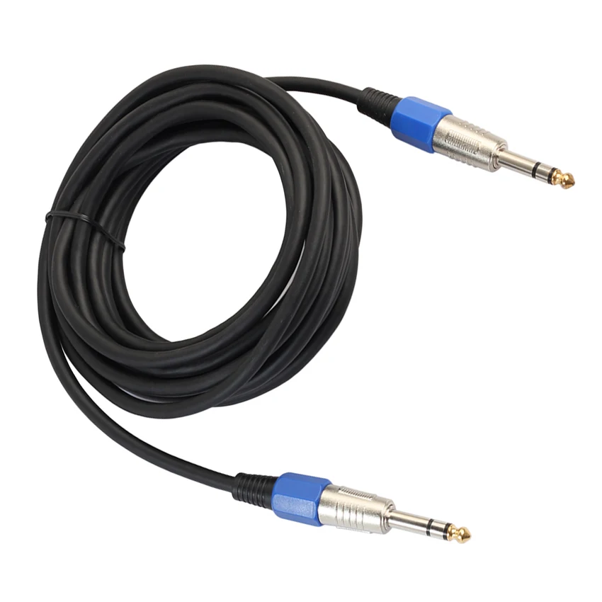 HOT 6.35mm to 6.35mm Audio Cable Male to Male For Electric Guitar Mixer