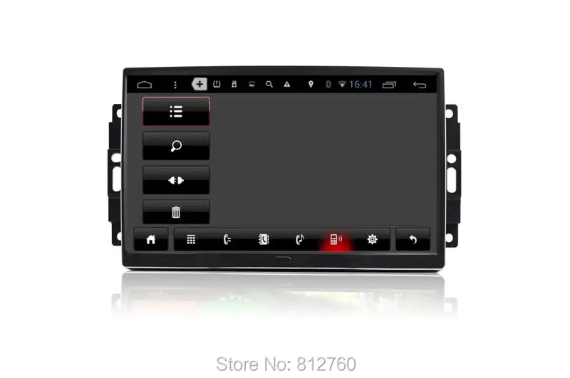 Cheap 9" Quad Core Android 6.0 Car Stereo Audio Head Unit Headunit Autoradio for Chrysler 300C Jeep Dodge Aspen Commander 2004-2008 4