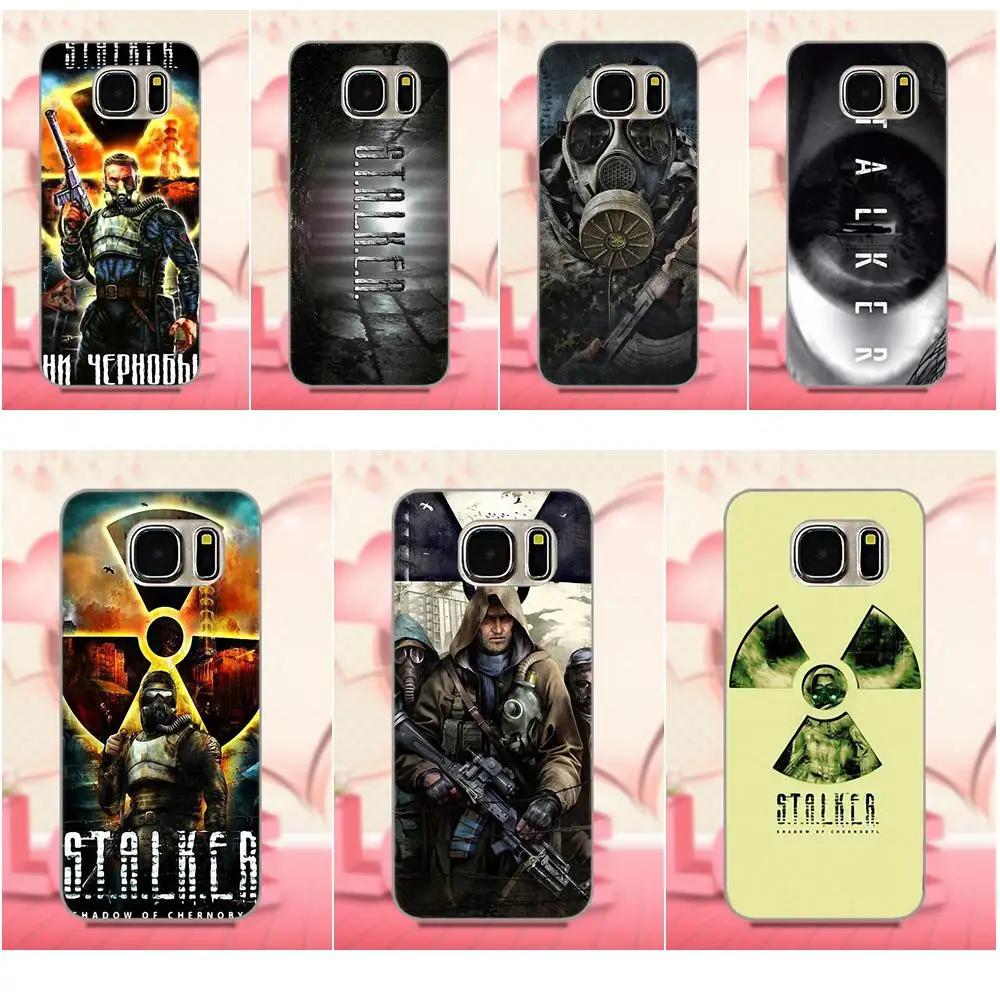 

Diwqxr Soft Cover For Galaxy A3 A5 A7 J1 J3 J5 J7 2016 2017 S5 S6 S7 S8 S9 edge Plus S.t.a.l.k.e.r Stalker