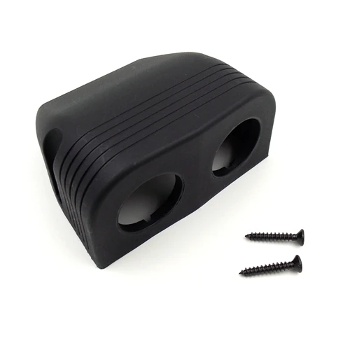 DIY модуль панель сплиттер Автомобильный адаптер питания можно выбрать гнездо прикуривателя, вольтметр, 5 В 2.1A USB Автомобильное зарядное устройство, панель - Название цвета: 2 Hole Panel
