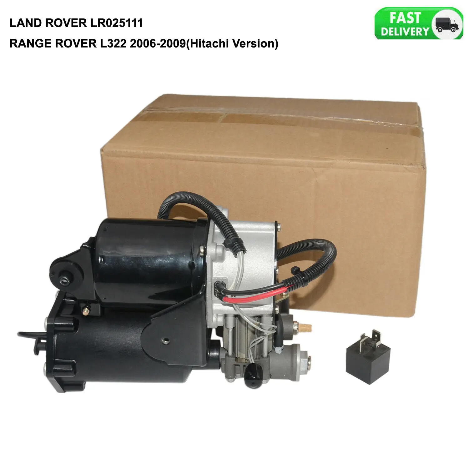 Компрессор воздушной Подвески AP03 LR025111 для Land Rover Range L322 06 09 Hitachi| |
