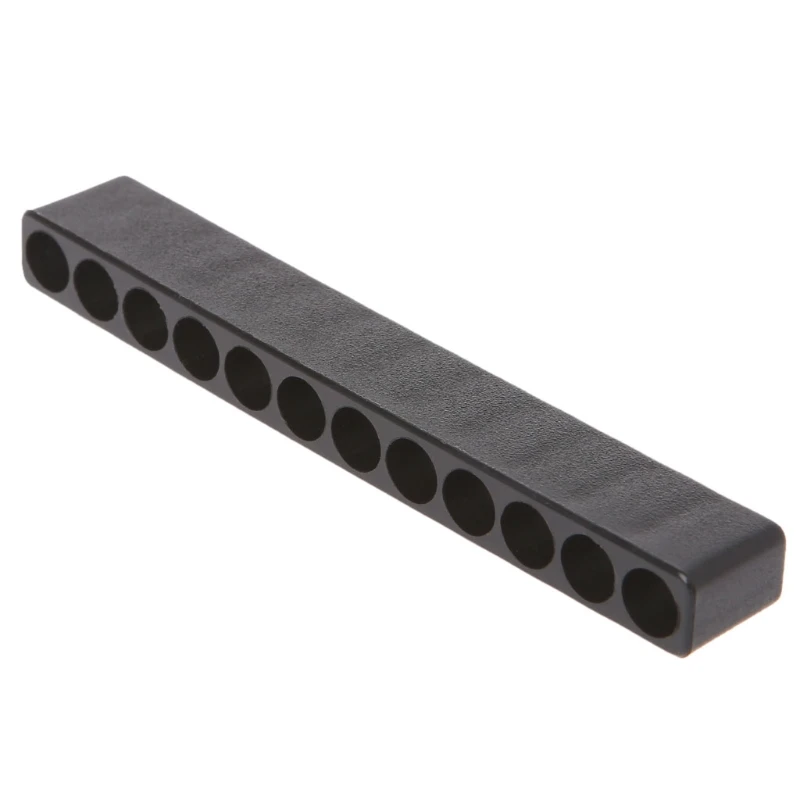 

Screwdriver Hole 10/12 Holes Hex Shank Bit Holder Plastic Head Storage Case Tool
