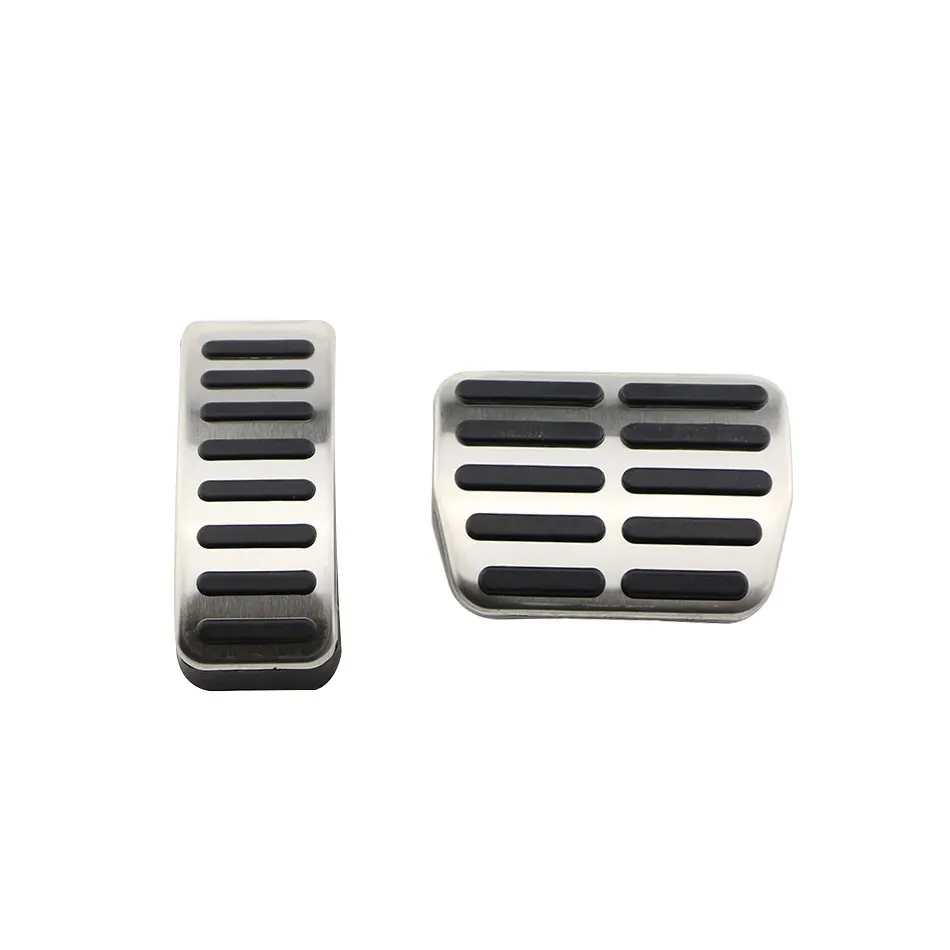 Новые газовые педали из нержавеющей стали MT AT для VW Polo 6N 9N Jetta MK4 Bora Golf Beetle