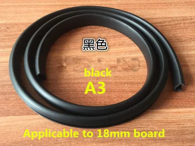 5 meters Furniture edge banding draught tape tochtstrip Applicable to 16mm- 18mm board edge banding esponja acustica epdm u