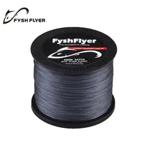 500 м бренд Япония Multifilament PE плетеная рыболовная леска 4X-500 м(547 Ярд) Премиум; 89, 92 фунта мощность; Прочная