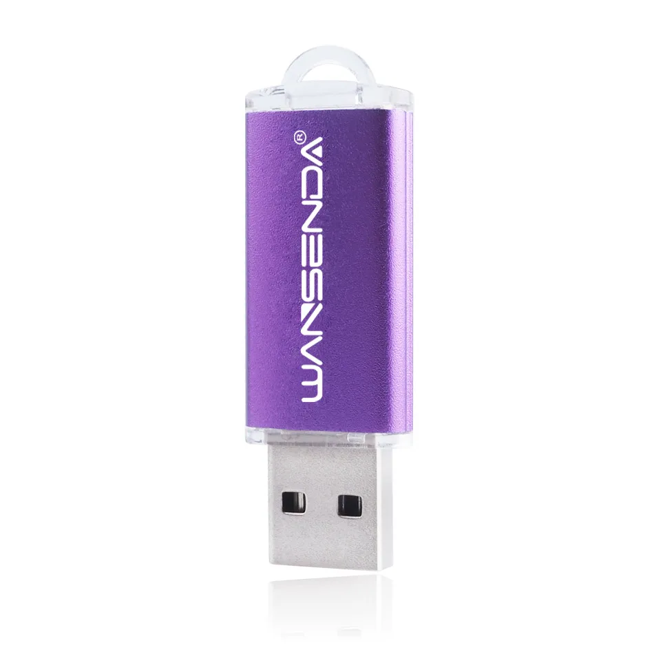 Wansenda USB флеш-накопители реальная емкость USB 2,0 флеш-накопитель 4 ГБ 8 ГБ 16 ГБ 32 ГБ 64 ГБ 128 ГБ 256 ГБ флеш-накопитель U Stick - Цвет: Фиолетовый
