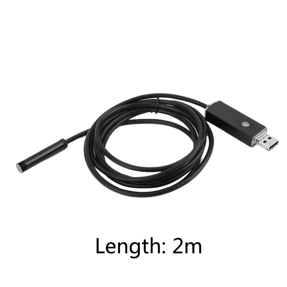 

2M Waterproof Endoscope Borescope Tube Pipe Camera For Android