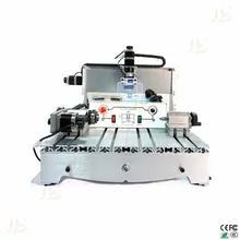 4 axis cnc drilling machine 6040Z D300 with ball screw and spindle for wood glass so on cnc router