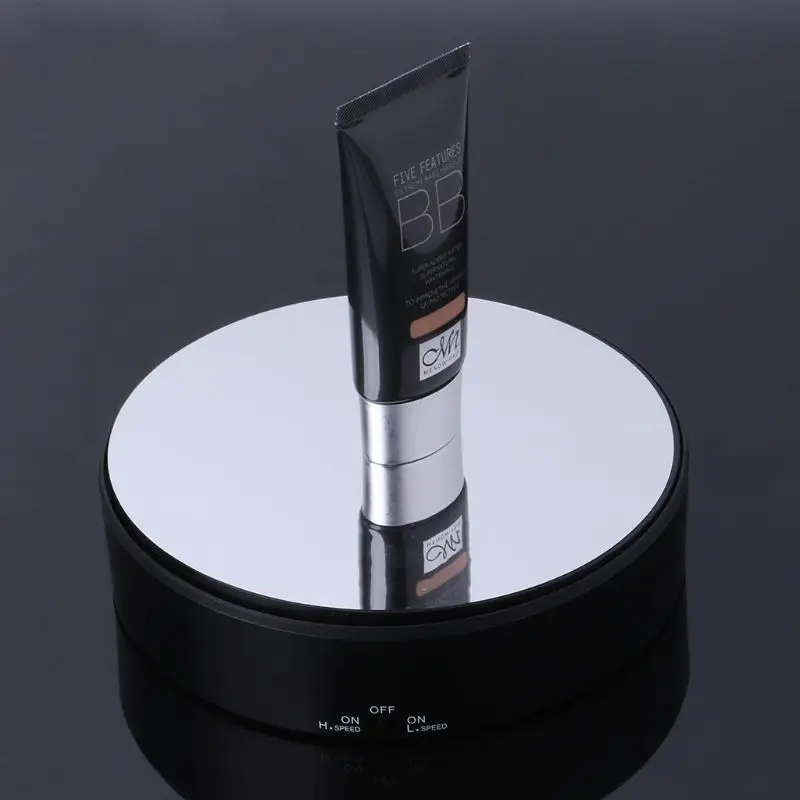  Adjustable Battery Powered Motorized Rotary 360 Degree Rotating Jewelry Display Stand Turntable Pac