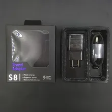 20 шт 9 V 1.67A быстрой зарядки Адаптивное зарядное устройство EU plug+ Тип-C кабель с посылка для samsung Galaxy S10 S8 S9