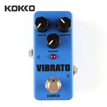 

KOKKO FVB2 Vibrato Guitar Pedal Bass Ramp knob Controls Ture Bypass For Guitarra Accessories For Ukulele For Guitar Accessories