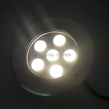 AC110-240V 18 Вт открытый подземный свет IP67 заглубленный светодиод свет Встраиваемые конкрет лампа из нержавеющей стали 316 крышка 4 шт./лот
