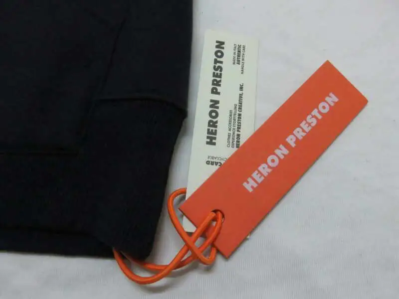 19SS New York Heron Preston Sweatshirts 1:1 Eagle Real Tags Embroidery High Street Hip Hop Justin bieber Heron Preston Hoodies