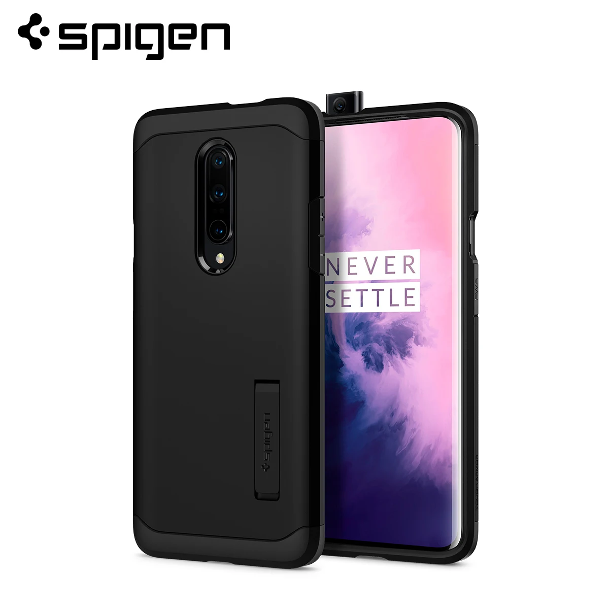 Online Funda OnePlus 7 Pro caso armadura negro K09CS26485 MIL STD 810 resistencia a la caída de los casos