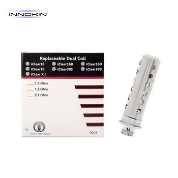

20pcs INNOKIN iClear 30s Replaceable Dual 2.1 ohm Coil for iClear 30s Tank Clearomizer Atomizer