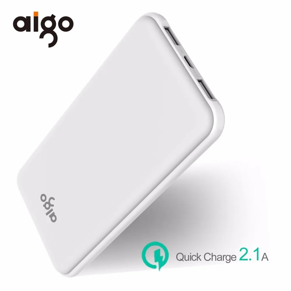 Aliexpress.com : Buy AIGO Dual USB 10000MAH Power Bank Charger Backup Battery External Battery