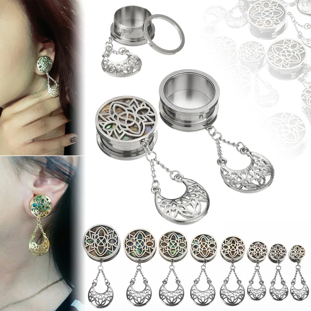Buy 1Pair Shellhard Ear Gauges Expander Fashion