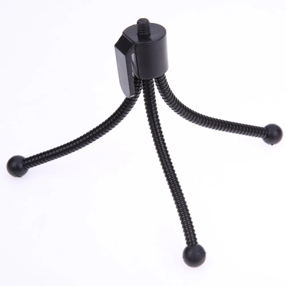 Universal Flexible Mini Portable Metal font b Tripod b font Stand for Digital Camera Webcam Wholesale