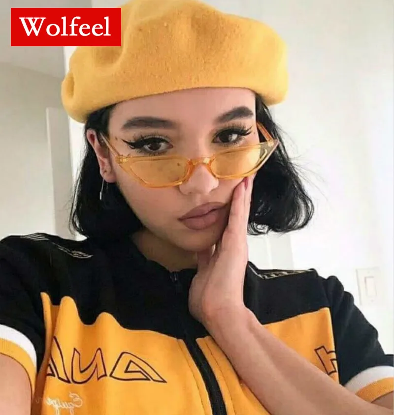 

2019 Cat Eye Sunglasses Women Small Vintage Brand Designer Sun Glasses Retro Ladies Sunglass Eyewear Female Shades Glasses