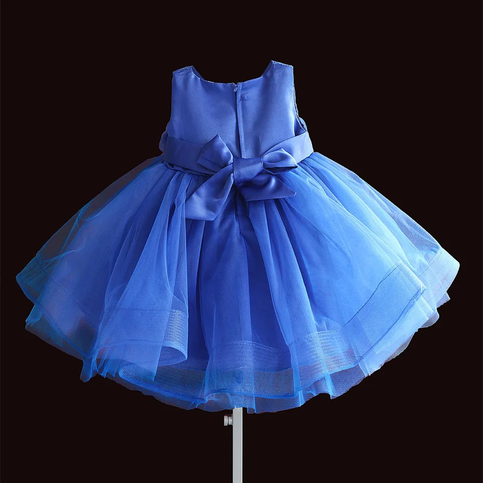 blue birthday dress