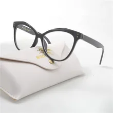 MINCL новейшие женские кошачьи женские очки для работы за компьютером близорукость винтажные женские очки с прозрачными линзами очки NX