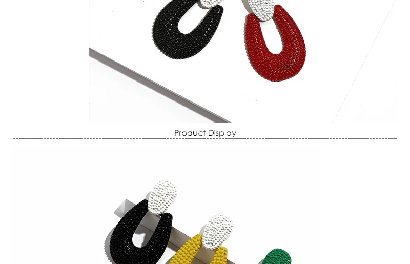 AYAYOO Fashion Earrings For Women 2018 Statement Handmade Za Brincos Fringe Earrings Bohemian Summer Earings Fashion Jewelry  (3)