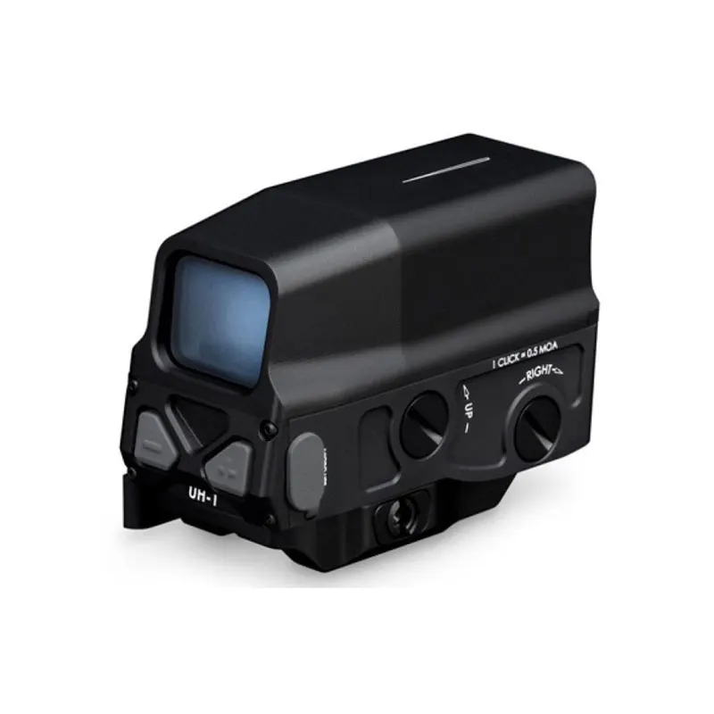 

UH-1 New Optical Holographic Red Dot Sight AMG-3 w/ Free MicroUSB Charge Sight 10 Levels Brightness Adjustable Red Reticle