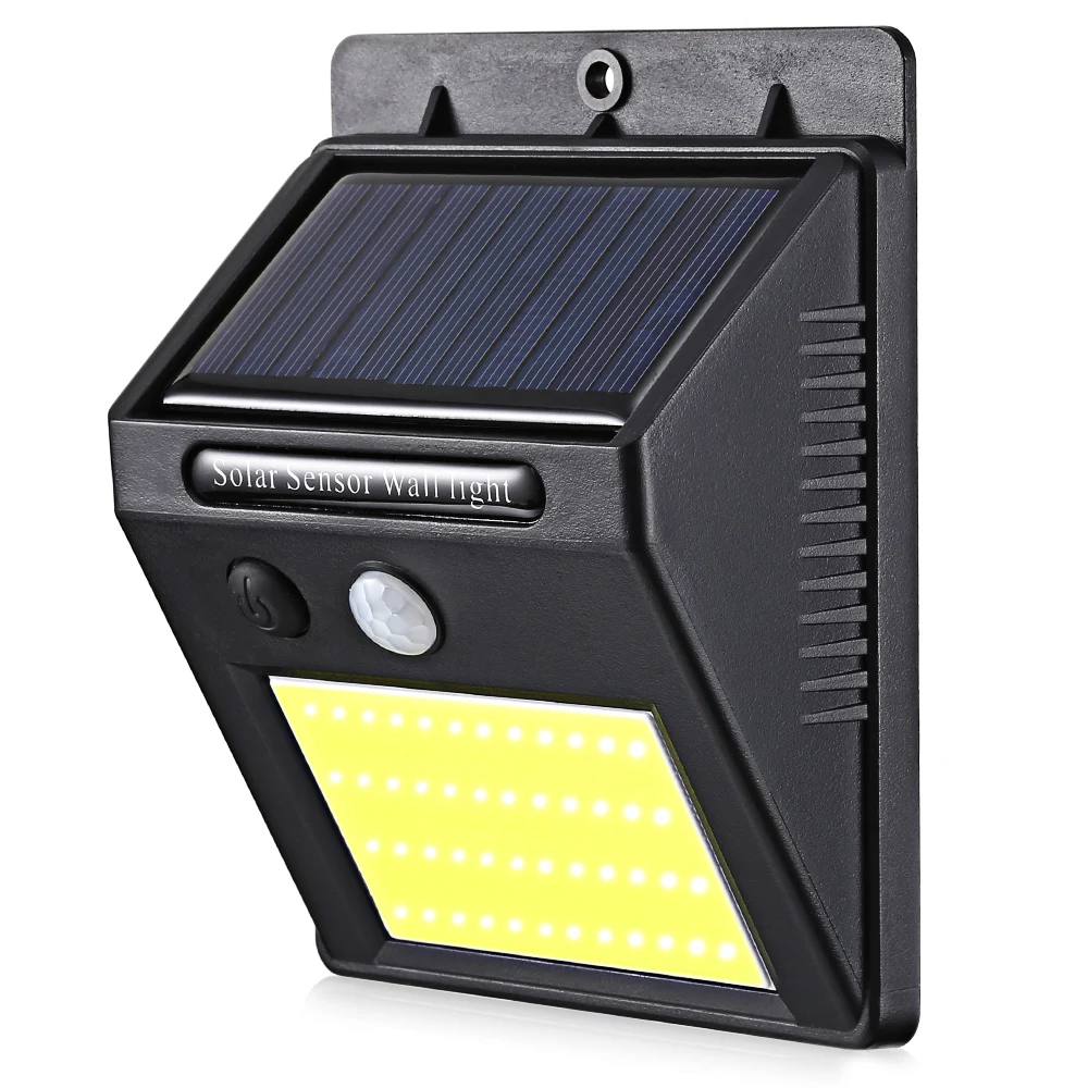 

New Arrive 48 LEDs Motion Sensor Solar Wall Light IP65 Waterproof For Outdoors Garden Patio Yard Garage Security Lamp